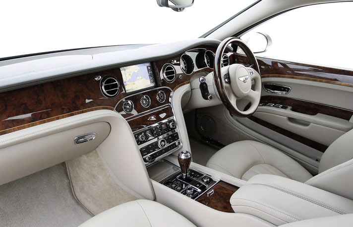 Bentley Mulsanne inside